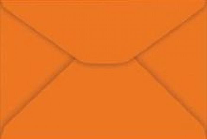 Envelope Colorido Laranja 114X162