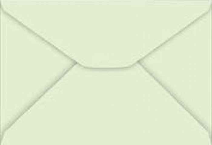 Envelope Colorido Verde Claro 114X162