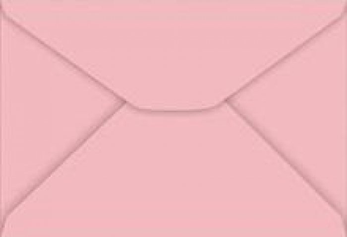 Envelope Colorido Rosa Claro 114X162 80GR