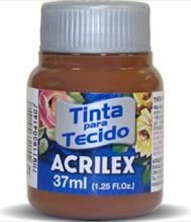 Tinta Tecido Marrom 531 37 Ml Acrilex