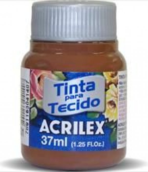 Tinta Tecido Marrom 531 37 Ml Acrilex