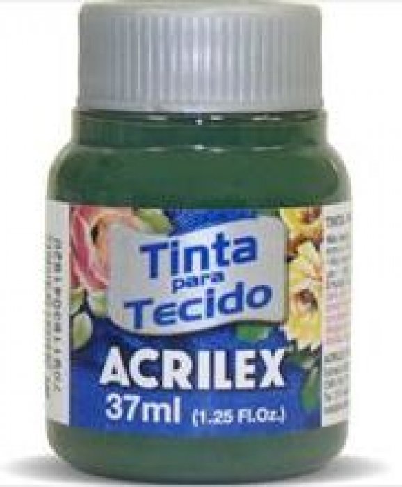 Tinta Tecido Verde Pinheiro 546 37 ML Acrilex