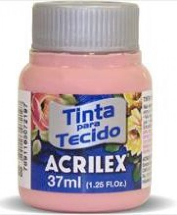 Tinta Tecido Rose 988 37 ML Acrilex