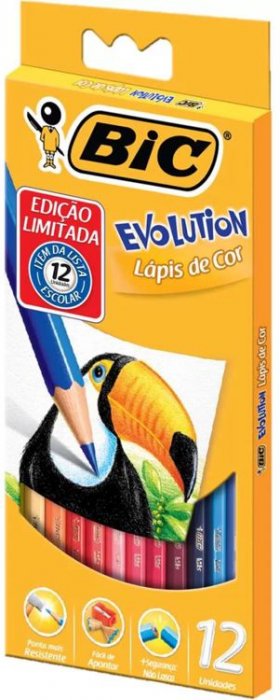 Lapis Cor BIC Evolution 12 Cores