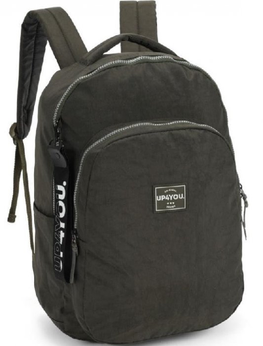 Mochila UP4YOU Crinkle Preto - Luxcel
