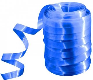 Fitilho Plastico 5Mmx50Mt Azul Escuro - Rolo
