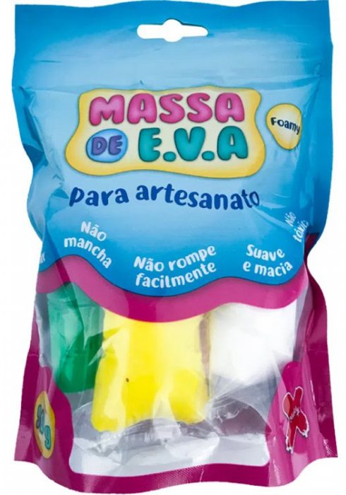 Massa de EVA 50GR Make+Gatte 5 Cores 13016