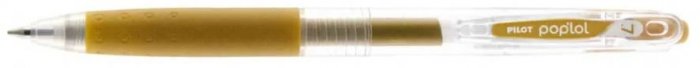 Caneta Pilot Poplol Metalic Gold Retratil 0.7 Gel