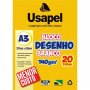 Bloco Desenho Usapel A3 140GR BR 20FL 25059 297X420MM