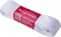 Fita Cetim 22Mm X 10 Mt Branco  Cinderela