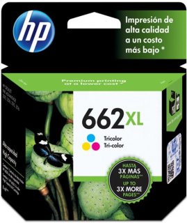 Cartucho Hp 662Xl Cz106Ab Color 8Ml