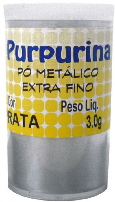 Purpurina Po 3Gr Prata Reflex
