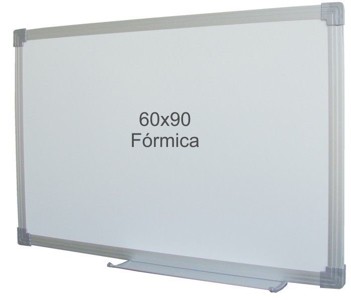 Quadro Branco Formica 3MM 60X90 Mold Aluminio