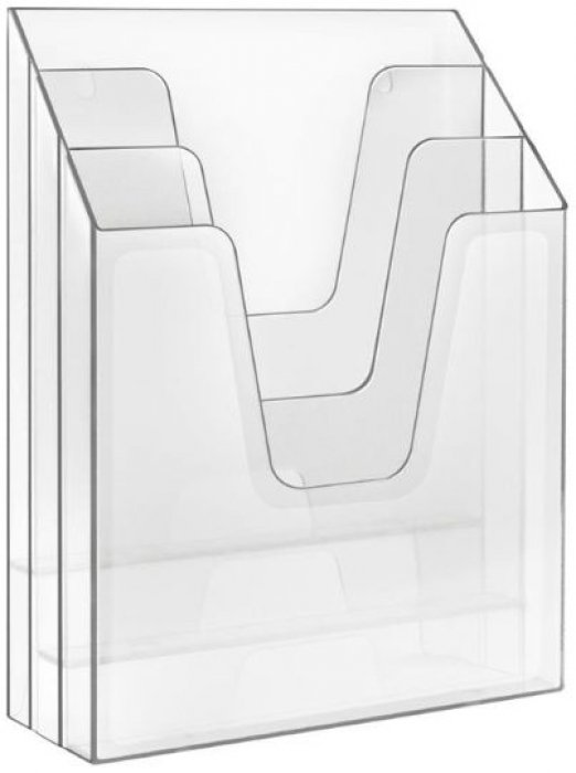Organizador *Vertical Cristal* Triplo Acrimet 864-1