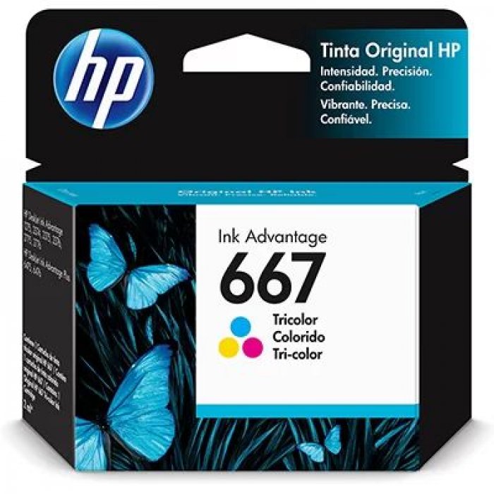 Cartucho HP 667 3YM78AB Color 2ML