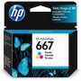 Cartucho HP 667 3YM78AB Color 2ML