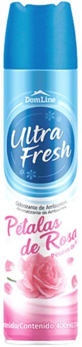 Bom Ar Aerosol Ultrafresh Petalas de Rosa 400ML/170G