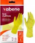 Luva Latex Amarela 6,5-P Leve Vabene