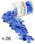 Lantejoula N6 2GR Metalizada Azul Royal - Real Seda