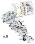 Lantejoula N6 2Gr Metalizada Prata - Real Seda