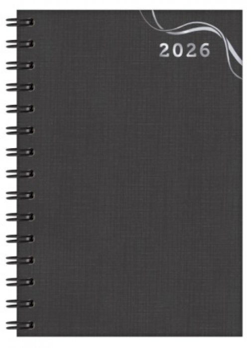 Agenda 2026 Redoma Granada Preta Espiral 138X200 R500PT