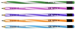 Lapis Preto CIS Spiro C/Borracha Hb 76.3900