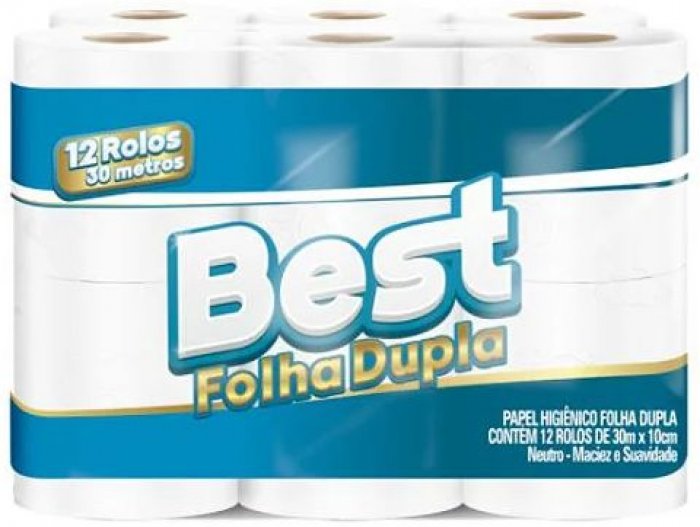 Papel Hig. Best/Fofinho F.Dupla 30M PCT/12 1896