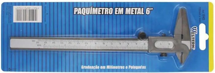 Paquimetro Metal 16Cm 6Pol Western 1945