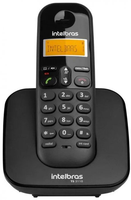Telefone Sem Fio TS3110 com Identificador Intelbras