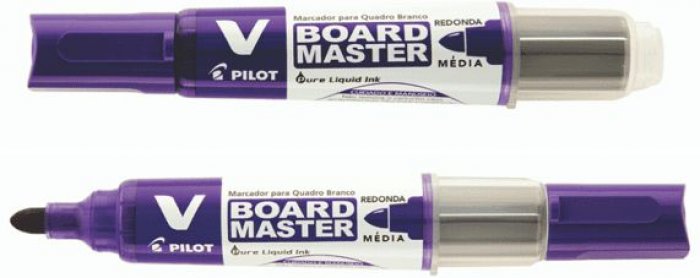 Pincel Quadro Br * Vboard Violeta Recarr * Pilot Wbma-Vbm-M