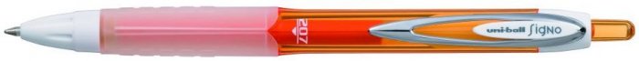 Caneta Uniball Signo Gel Laranja Umn-207F 0.7
