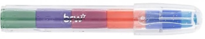 Caneta Borracha Brw Troca de Pontas  Bo1004