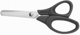 Tesoura Escolar Mundial 167Bk 4.1/2  Cabo Pt  12Cm