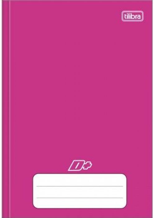 Caderno CD 48 FLS Cost Peq 1/4 *Rosa Liso* D+ Tilibra