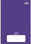Caderno Cd 48 Fls Cost Peq 1/4 *roxo Liso* D+ Tilibra