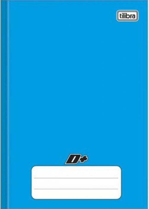 Caderno CD 48 FLS Cost Peq 1/4 *Azul Liso* D+ Tilibra