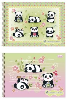 Caderno Desenho CD 80F Lovely Friend Tilibra  351253
