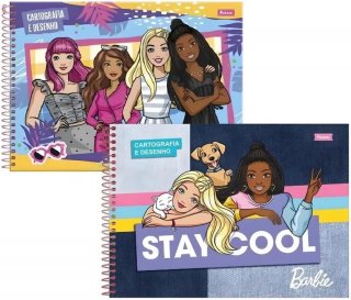 Caderno Desenho CD 80F Barbie  Foroni