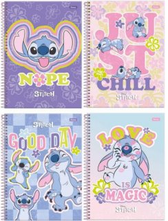 Caderno Cd Univ 1 Mat 80F Esp Stitch Foroni