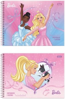 Caderno Desenho CD 80F Barbie Dreamtopia Foroni