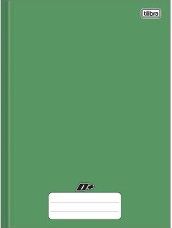 Caderno Cd Univ Cost 48 Fls *verde  D+  Tilibra