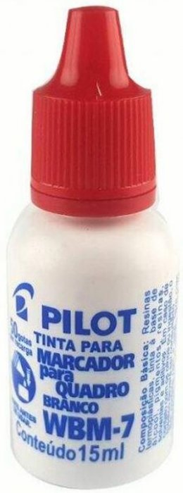 Tinta Pincel Quadro Branco Pilot Vermelho 15ML