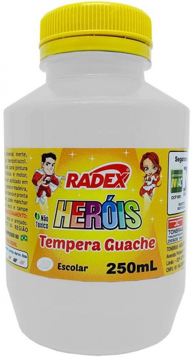 Guache Radex 250ML Branco 10178