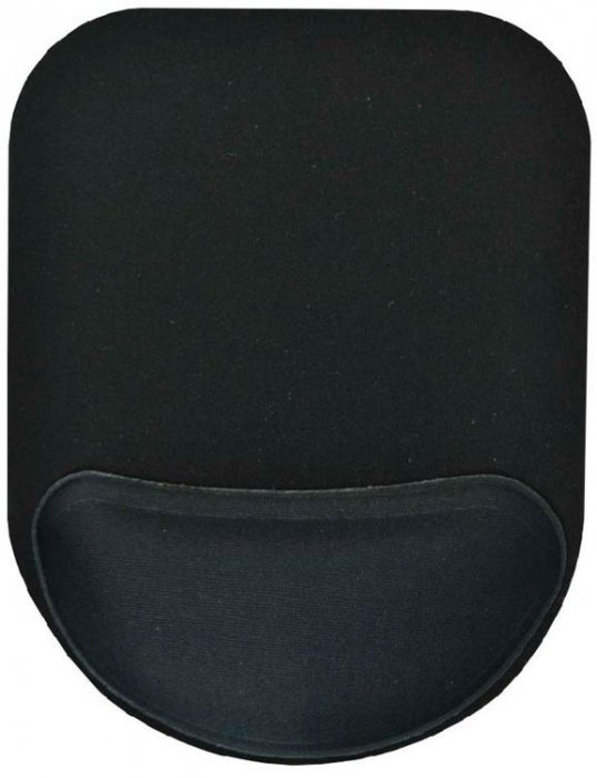 Mouse Pad C/Apoio Reliza Compact Retangulo Preto 22X17CM 03769