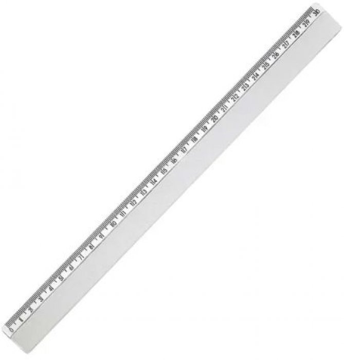 Regua ***maxcril*** 30Cm  Cristal Acrilica New Line  10270017