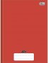 Caderno Cd 48 Fls Cost Peq 1/4 *vermelho Liso* D+ Tilibra