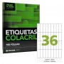 Etiqueta CA4374/4501 C/36 23,33X74,25MM Colacril 100FLS