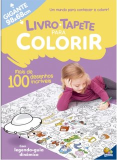 Livro Tapete para Colorir - Desenhos Diversos 1157680
