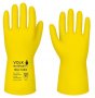 Luva Latex Amarela 7-P Volk Slim Forrada CA38310