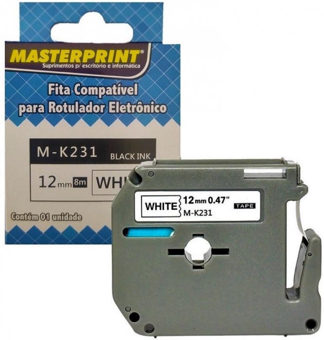 Fita Rotulador Masterprint *Compativel* Brother M231/MK231